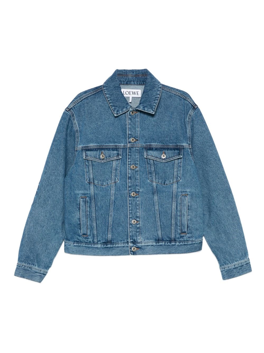 Loewe Anagram Denim Cotton Jacket - Loewe - Modalova