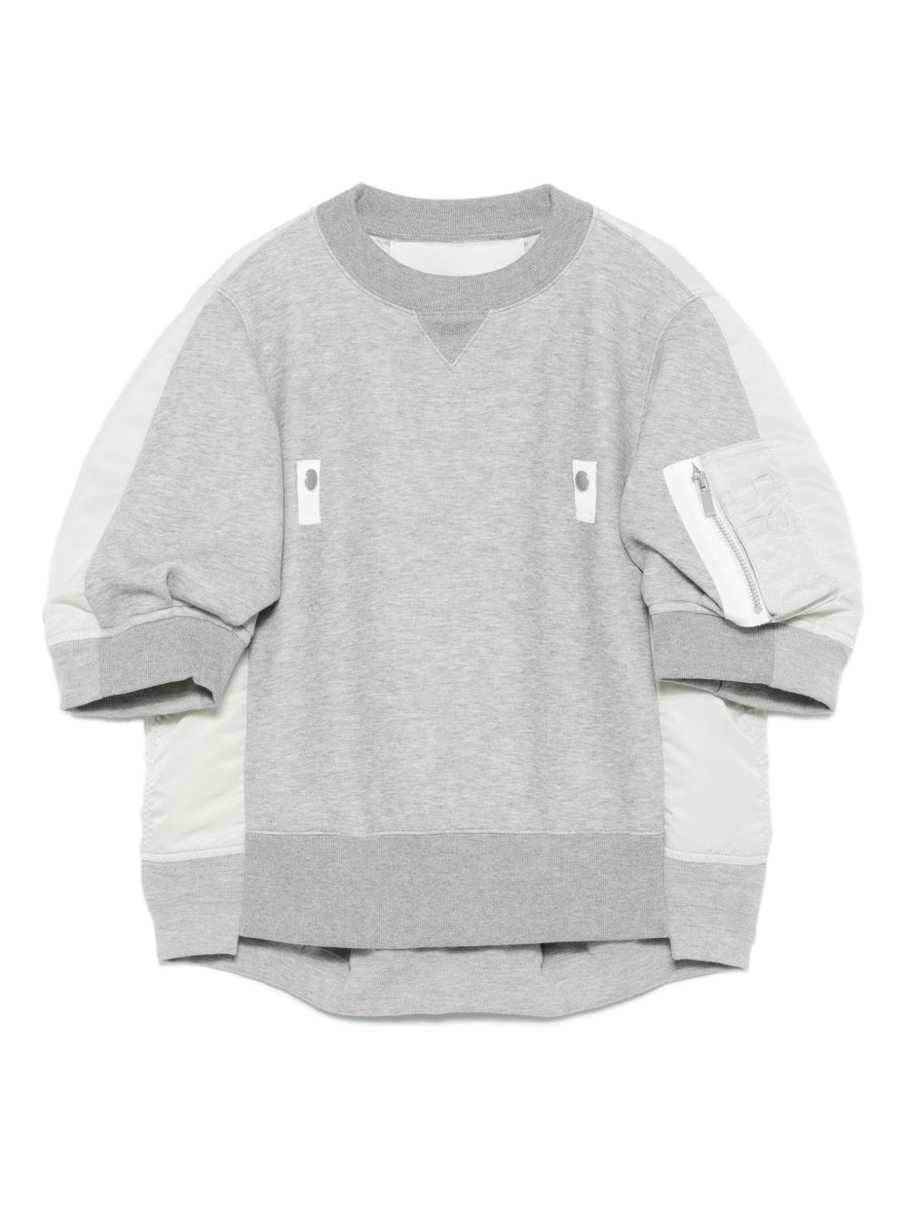 Sacai Cotton And Nylon Pullover - Sacai - Modalova