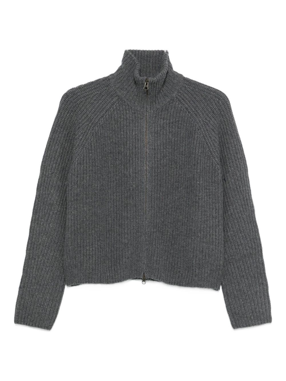 Lisa Yang Sadie Cashmere Cardigan In Gray
