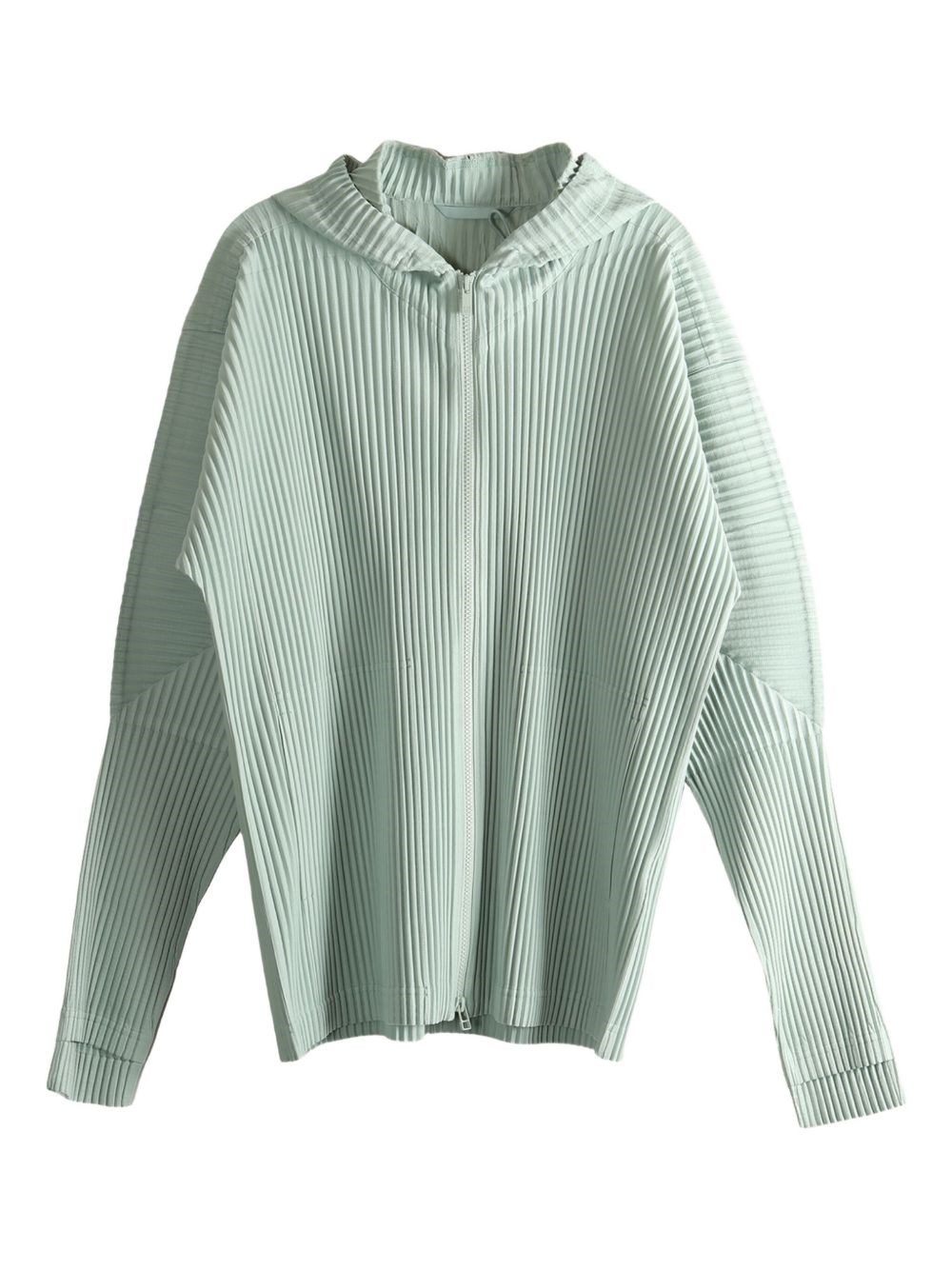 Pleated Zipped Hoodie - HOMME PLISSE' ISSEY MIYAKE - Modalova