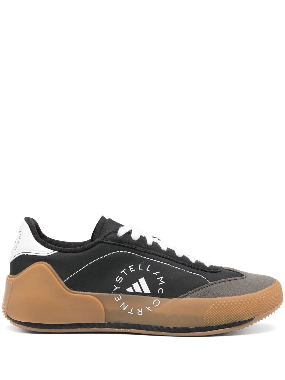 Adidas By Stella Mccartney Court Boost Sneakers In Black