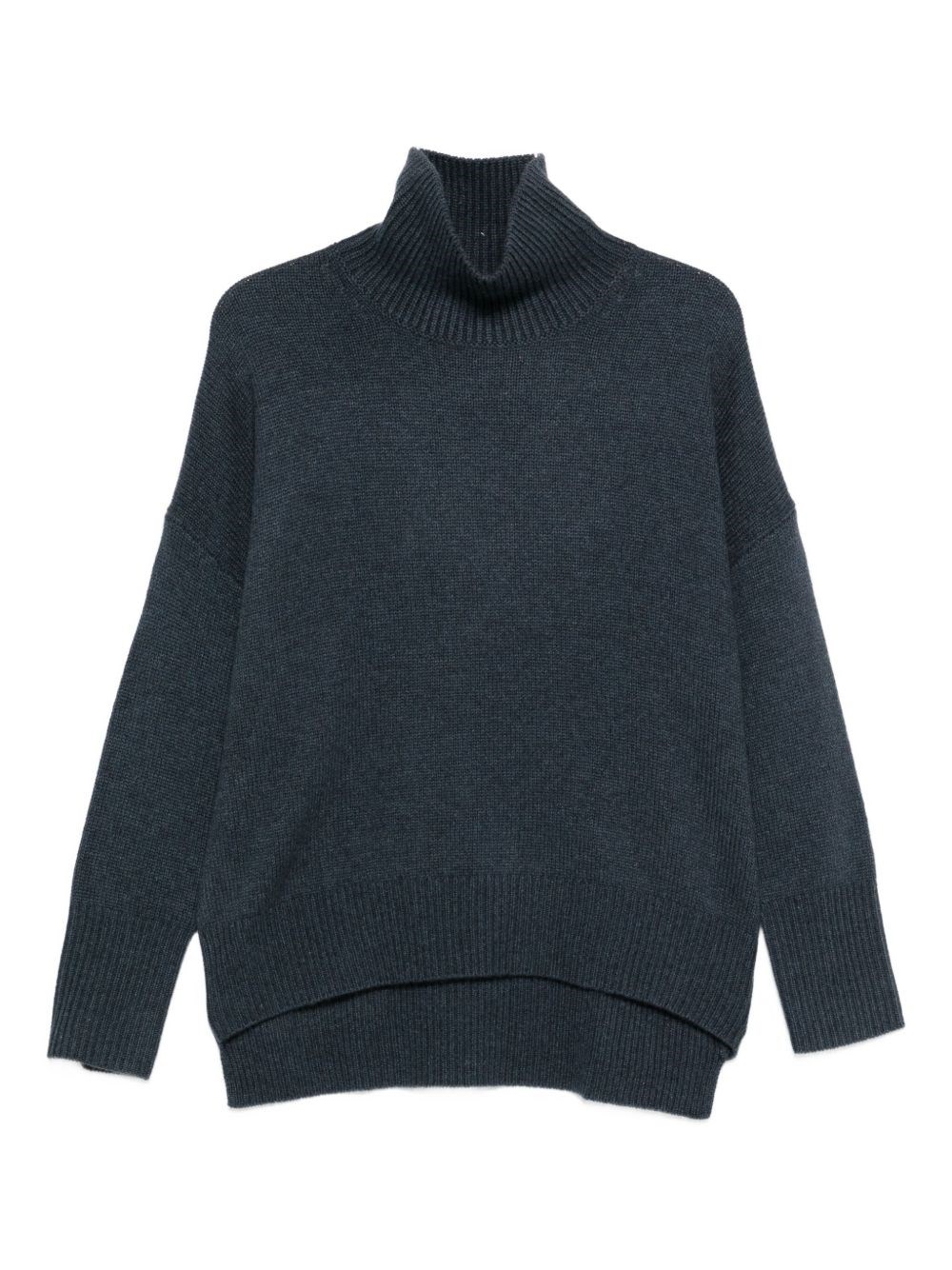 Lisa Yang Heidi Cashmere Turtle-neck Sweater In Blue