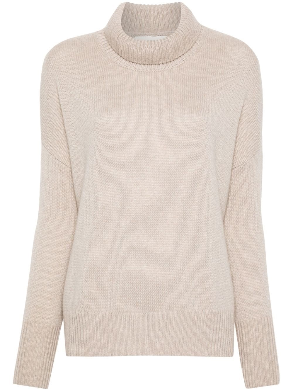 Lisa Yang Heidi Cashmere Turtle-neck Sweater In Multi
