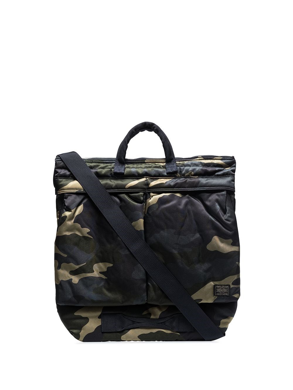 Porter Counter Shade Helmet Bag In Brown