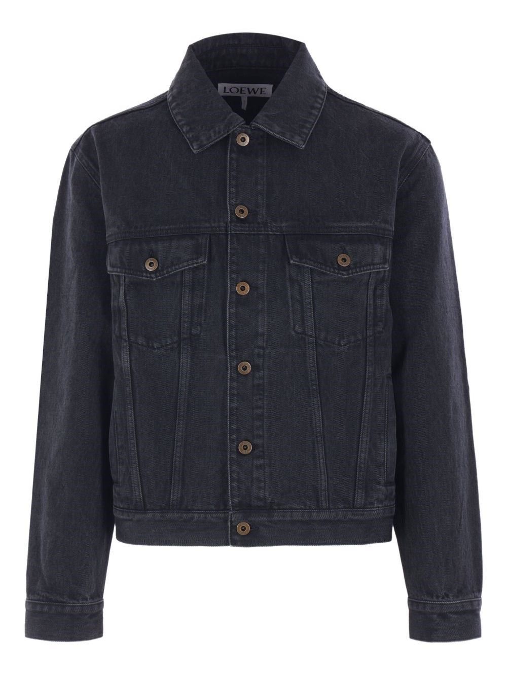 Loewe Anagram Denim Cotton Jacket - Loewe - Modalova