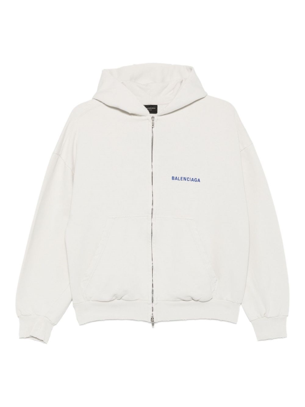 Back Cotton Hoodie - Balenciaga - Modalova