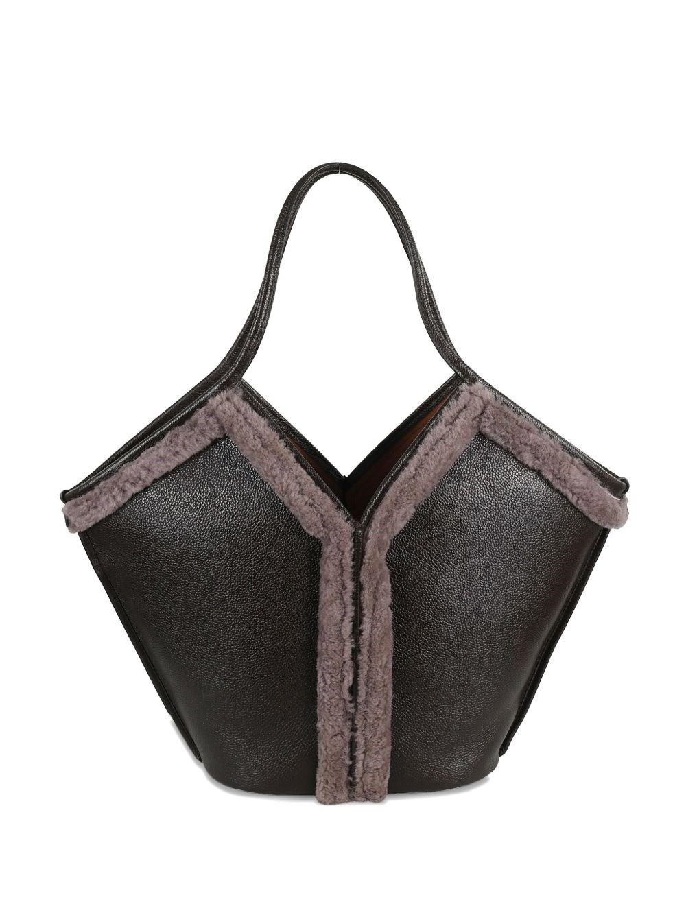 HEREU Calella Leather Shopping Bag - HEREU - Modalova