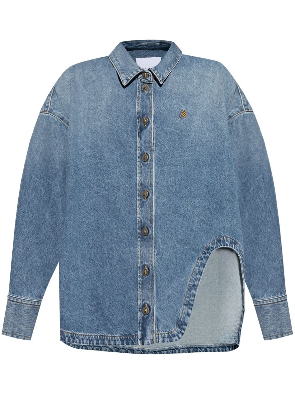 The Attico Denim Cotton Shirt - The Attico - Modalova