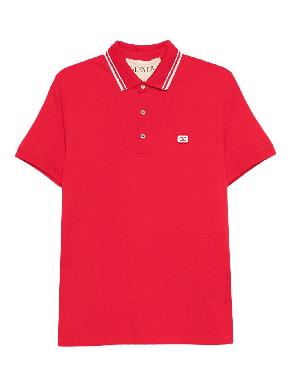 Vlogo Signature Cotton Polo Shirt - Valentino - Modalova