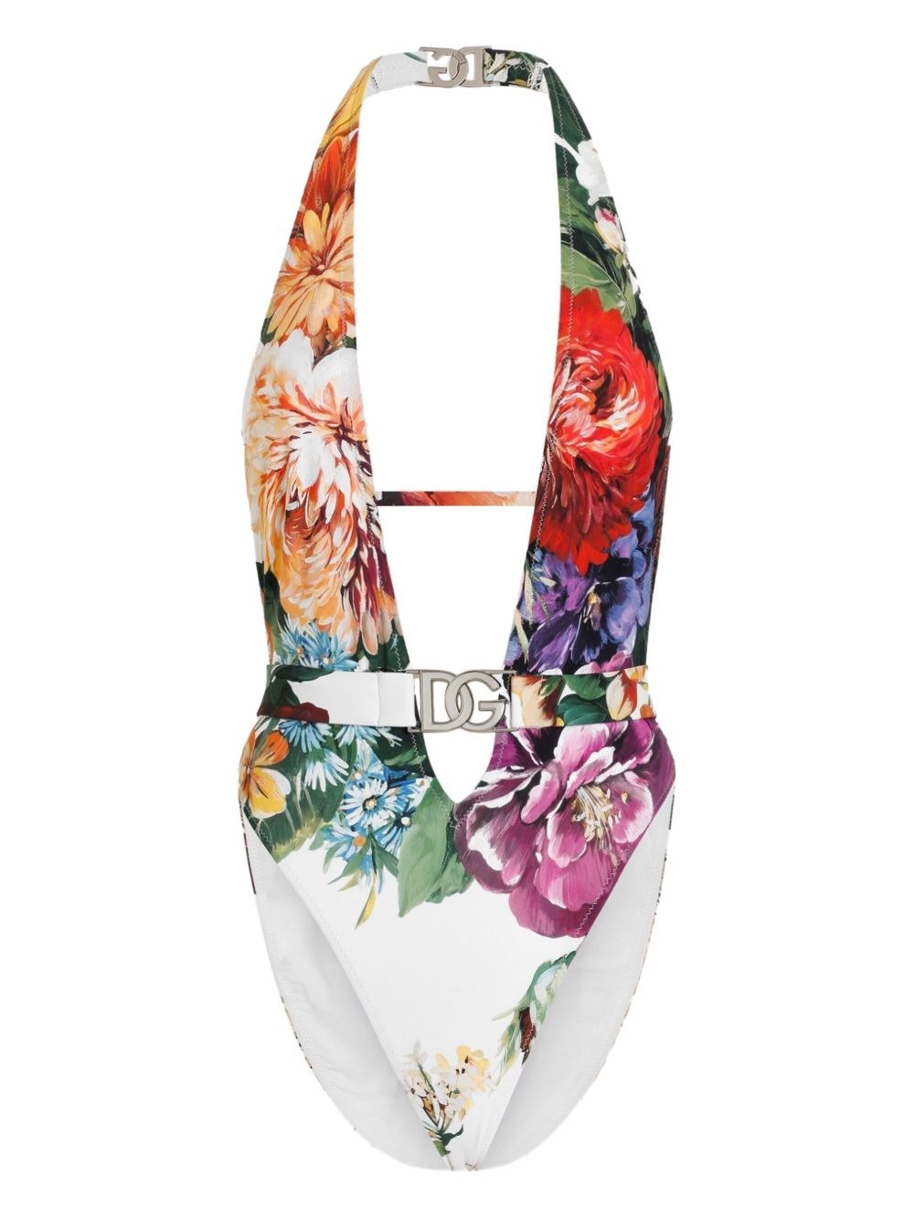 Dolce & Gabbana Flower Print Swimsuit