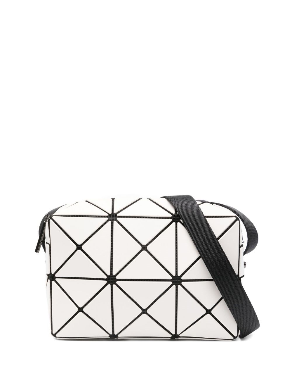 Bao Bao Issey Miyake Baobao Issey Miyake Cubo Id Crossbody Bag In White