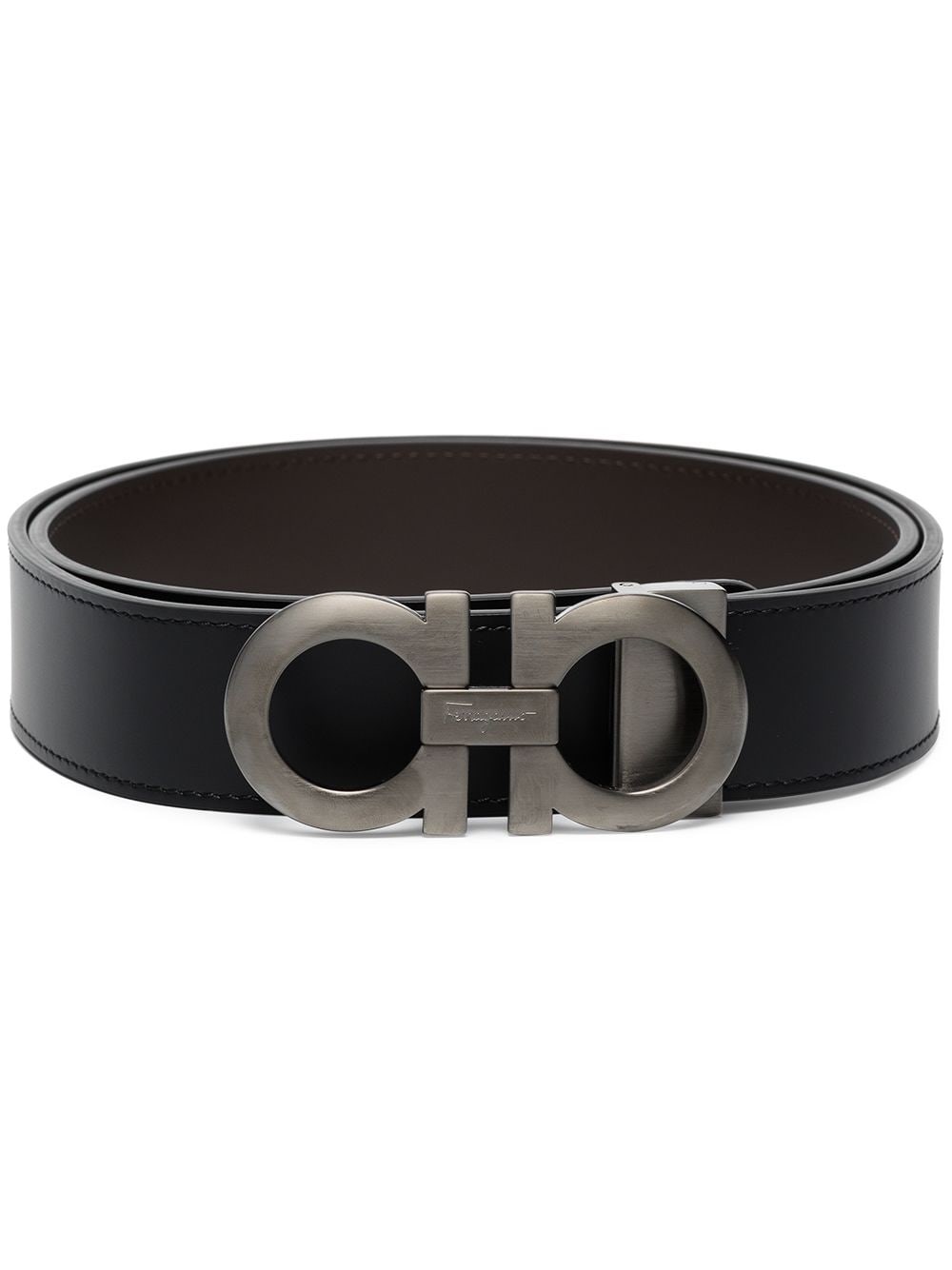 Ferragamo Gancini Leather Belt - Ferragamo - Modalova
