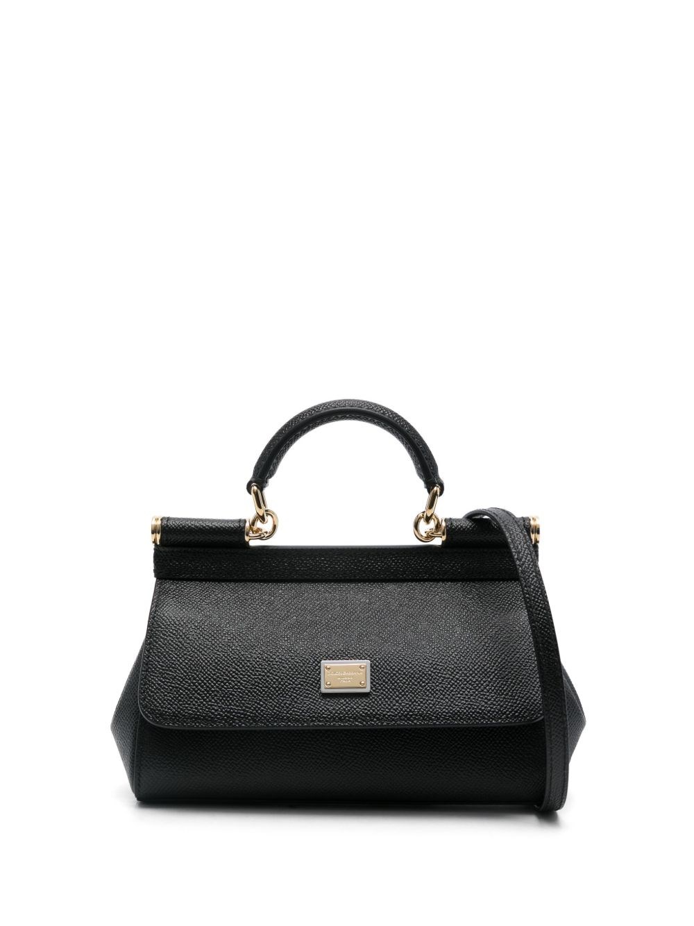Sicily Small Leather Handbag - Dolce & Gabbana - Modalova