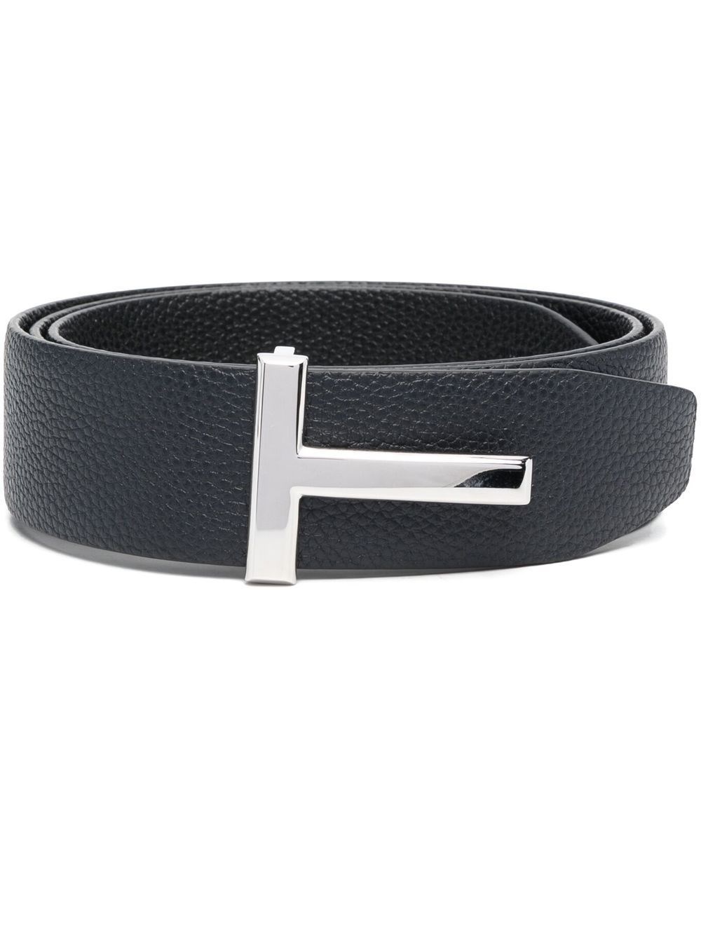 T Icon Leather Reversible Belt - Tom Ford - Modalova