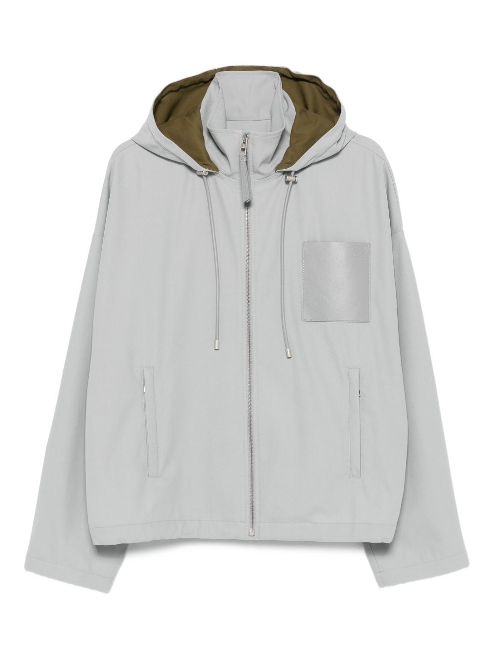 Loewe Cotton Hooded Jacket - Loewe - Modalova