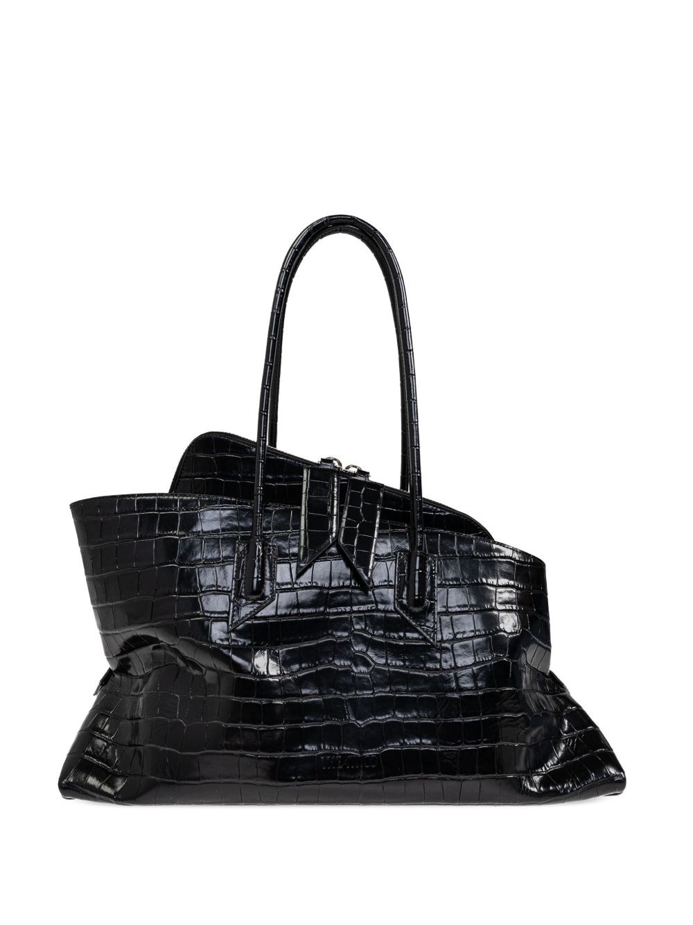 La Passeggiata Medium Leather Shoulder Bag - The Attico - Modalova