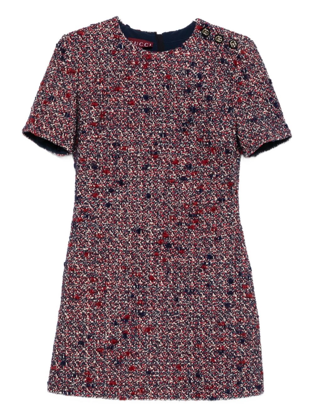 Gucci Bouclé Wool Short Dress - Gucci - Modalova
