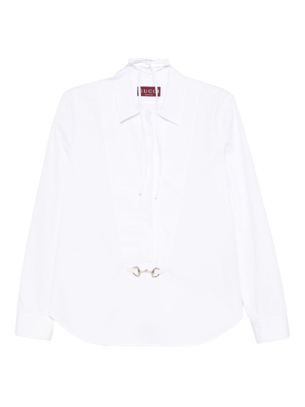 Gucci Camicia In Cotone Horsebit