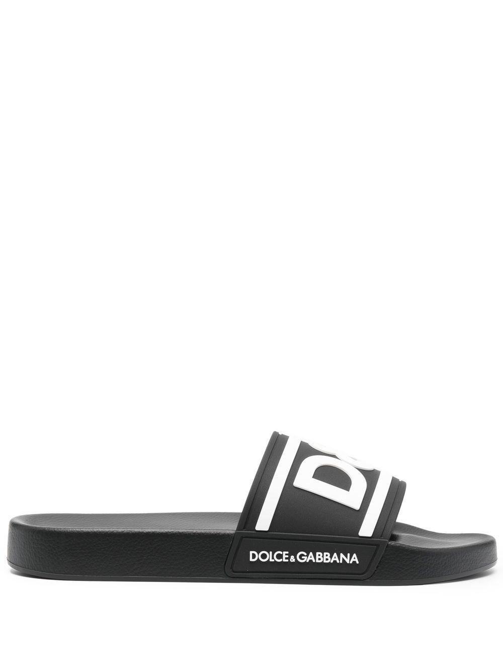 Dolce & Gabbana Dg Logo Pool Slides - Dolce & Gabbana - Modalova