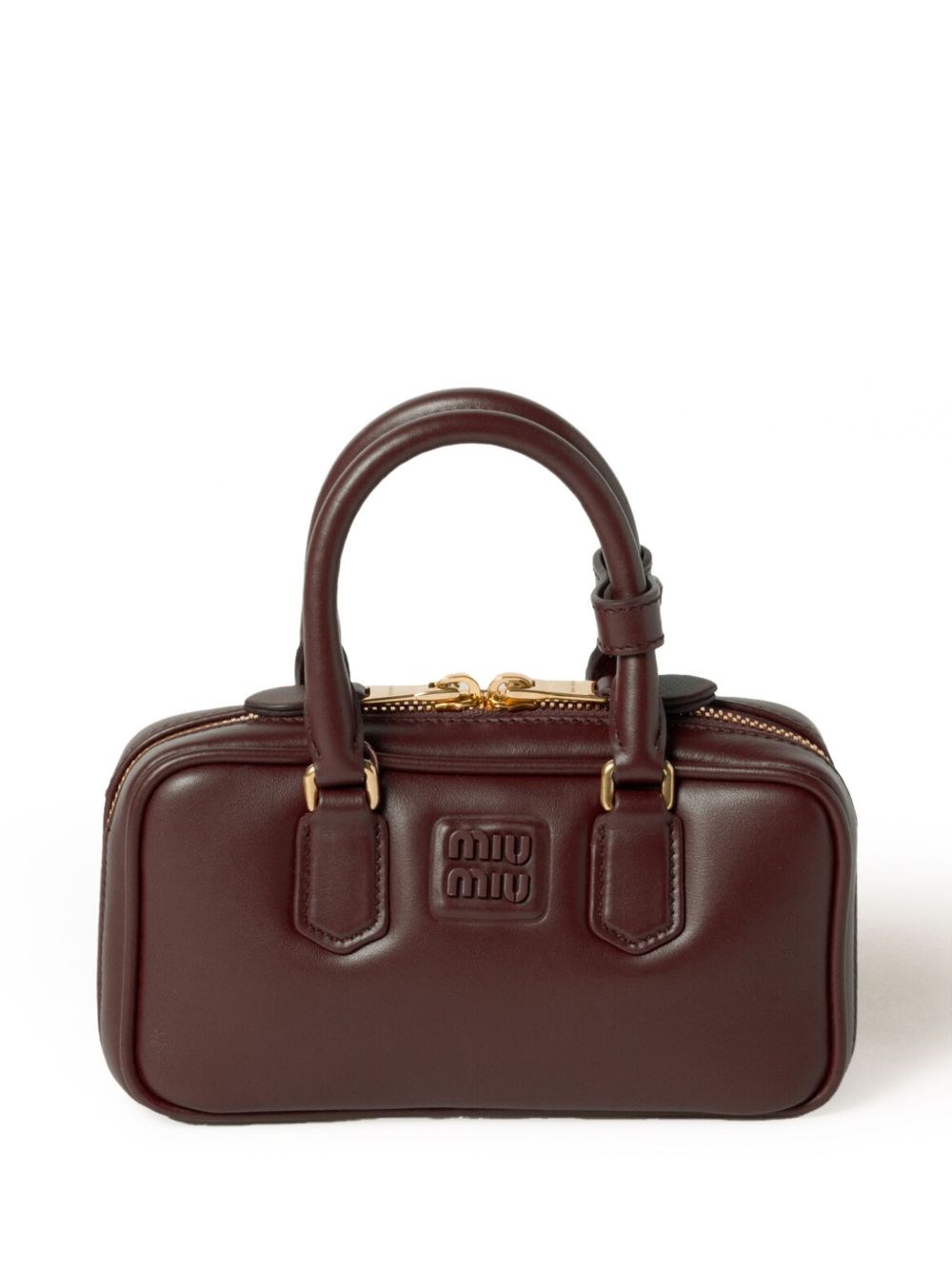 Arcadie Mini Leather Handbag - Miu Miu - Modalova