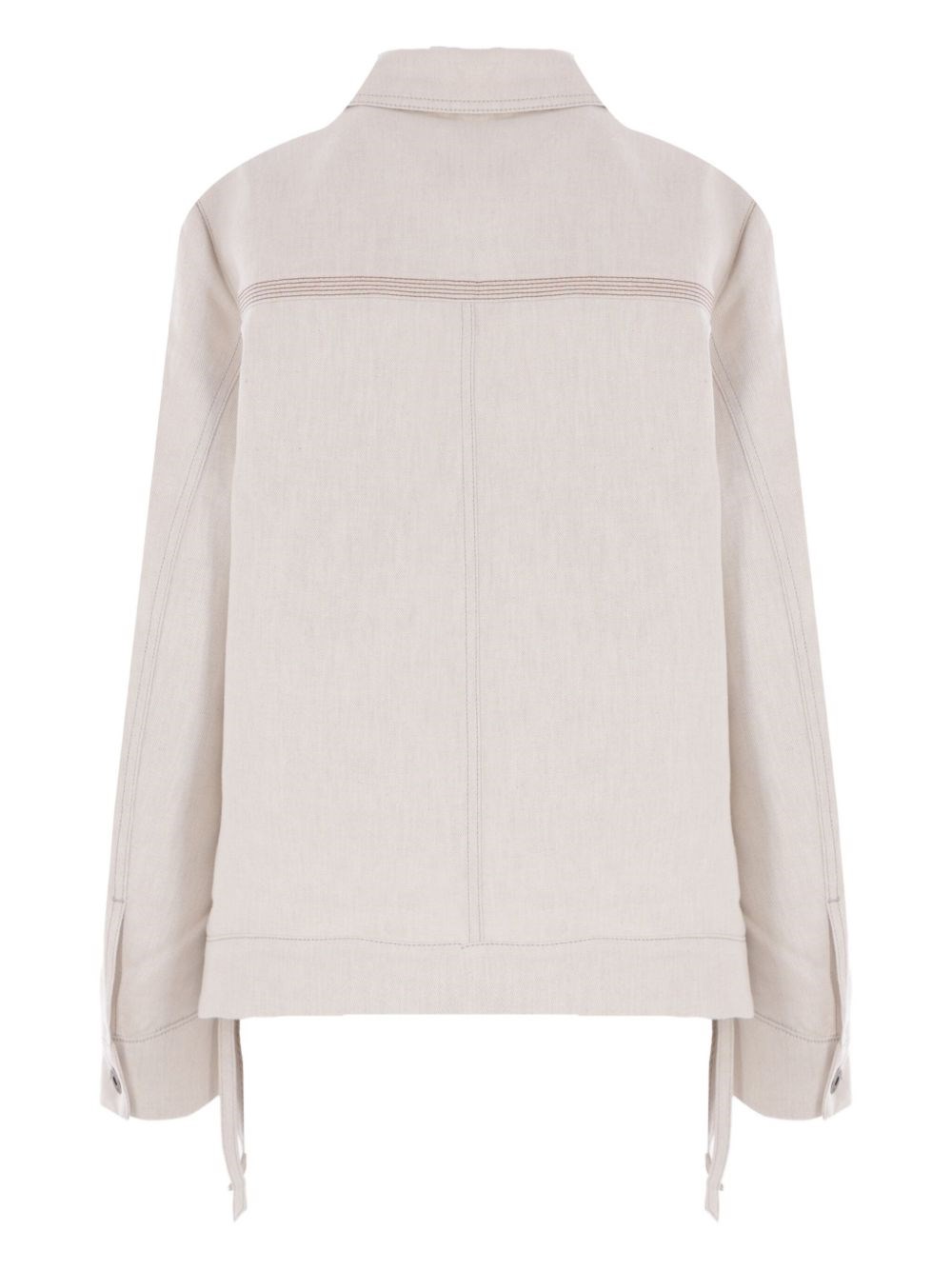 Anagram Cotton And Linen Jacket - Loewe - Modalova