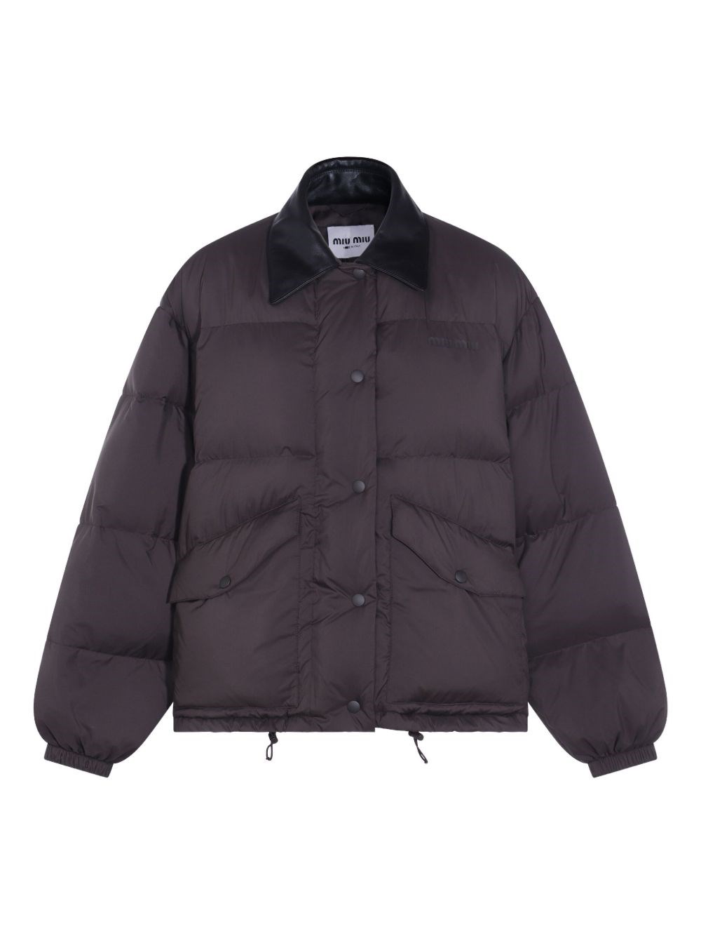 Miu Miu Nylon Down Jacket - Miu Miu - Modalova