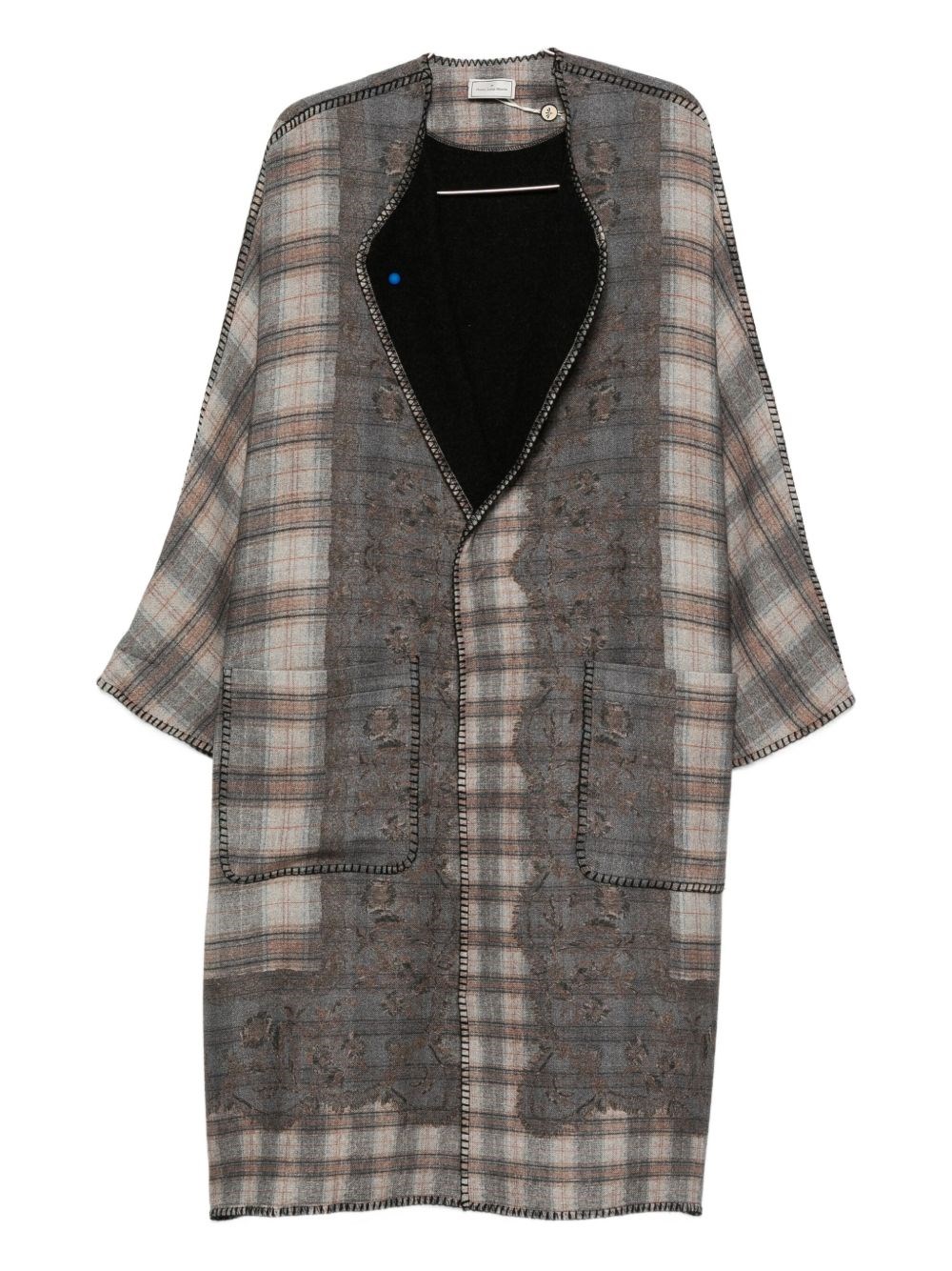 Pierre-louis Mascia Pierre Louis Mascia Wool Kimono In Multi