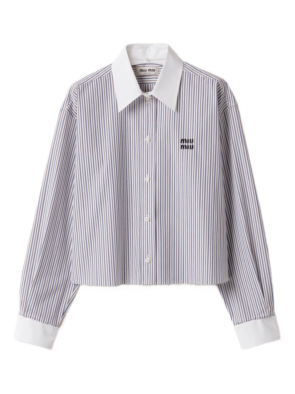 Miu Miu Cotton Shirt - Miu Miu - Modalova