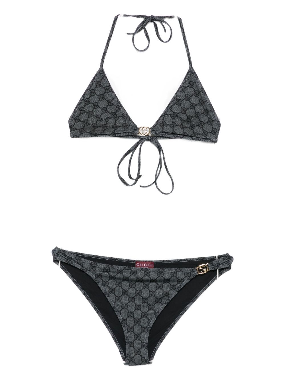Gucci Gg Triangle Bikini Set - Gucci - Modalova