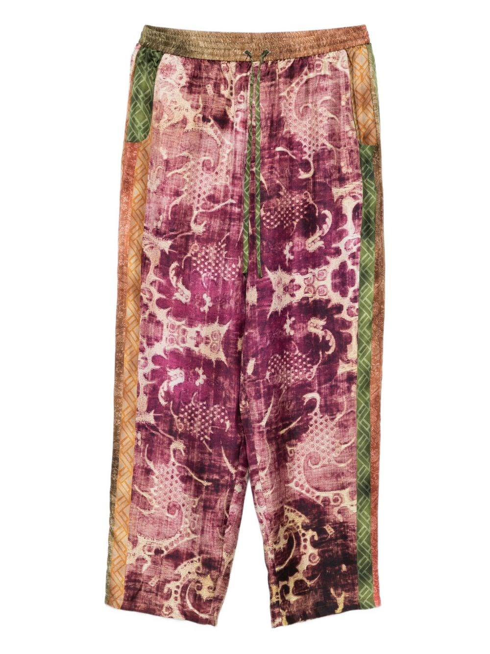 Printed Silk Trousers - Pierre Louis Mascia - Modalova