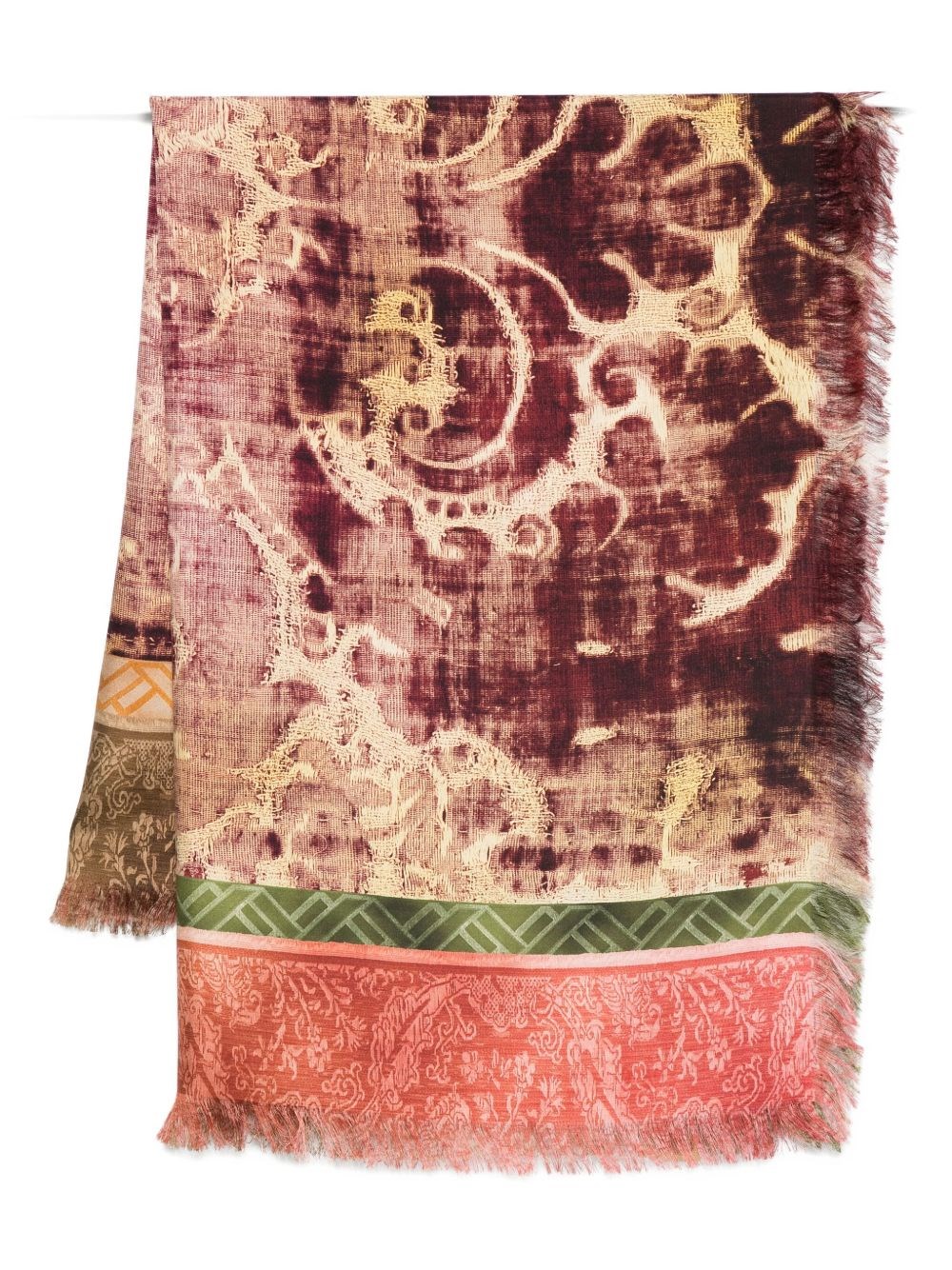 Printed Silk Scarf - Pierre Louis Mascia - Modalova