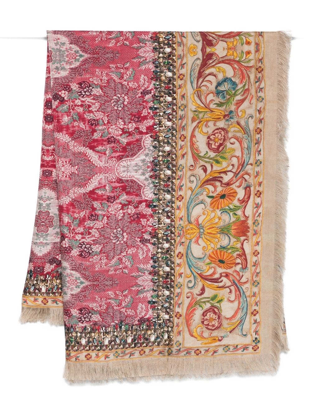 Printed Silk Scarf - Pierre Louis Mascia - Modalova