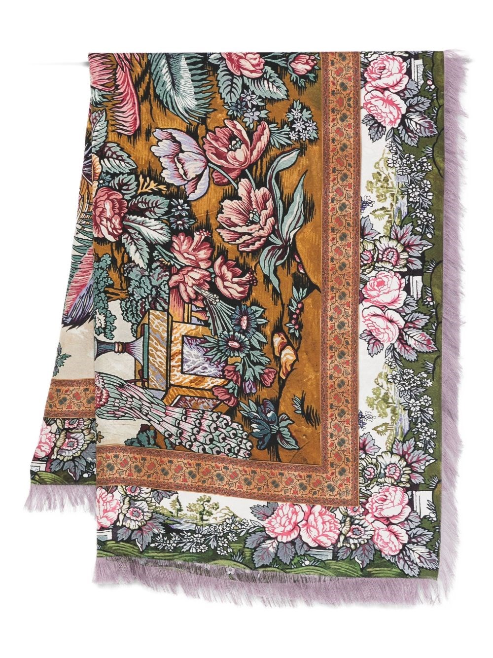 Printed Silk Scarf - Pierre Louis Mascia - Modalova