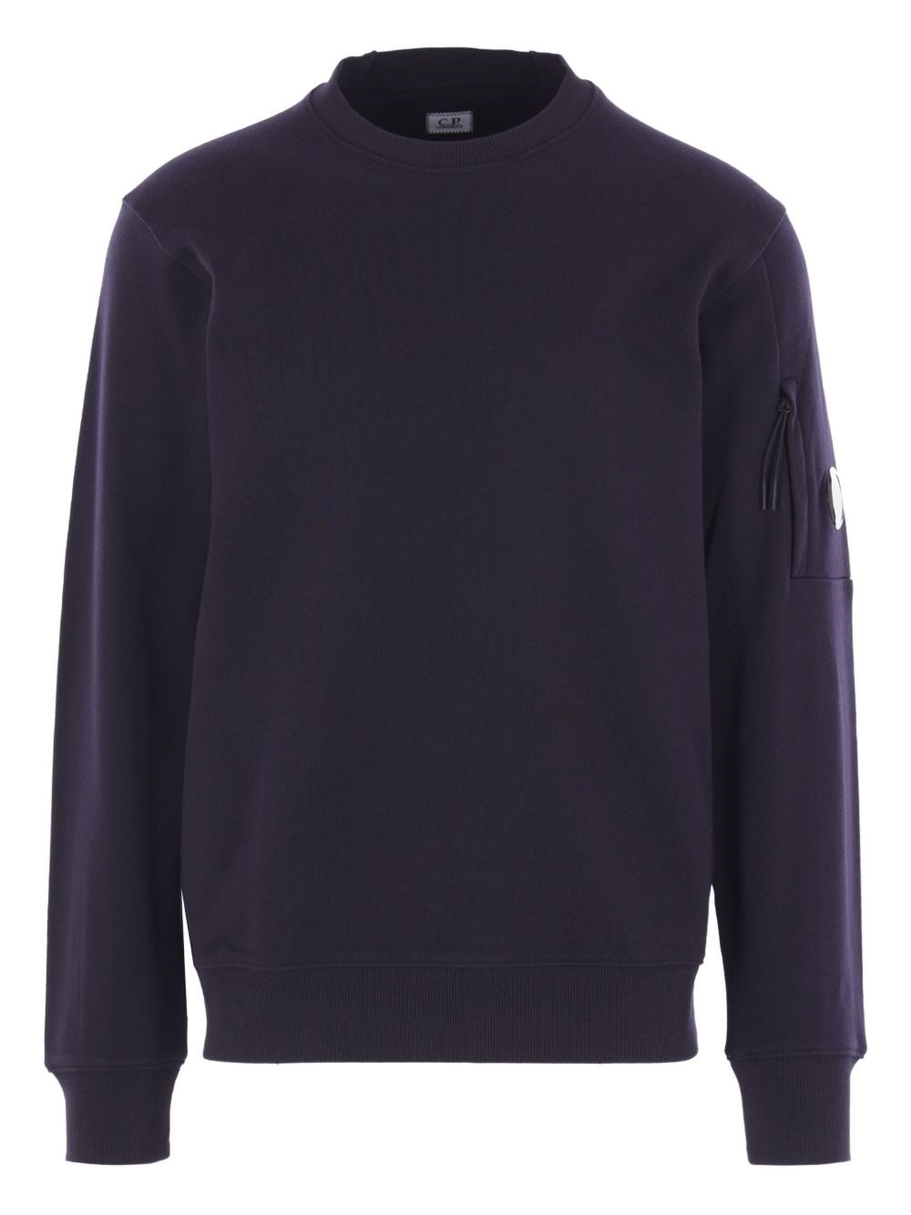 C.p. Company C.p.company Cotton Crewneck Sweatshirt In Blue