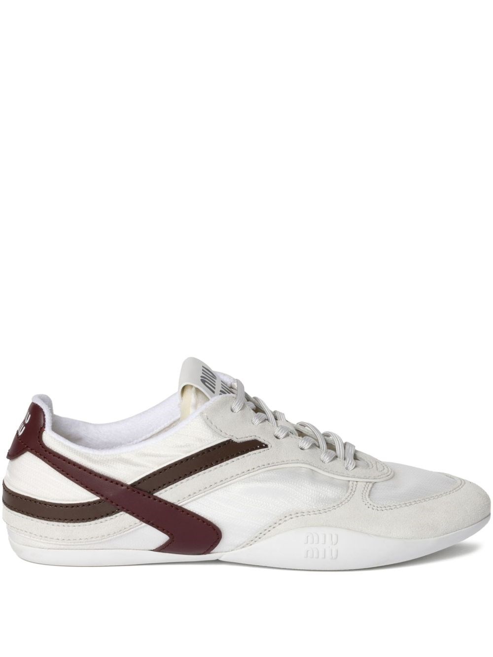 Miu Miu Gymnasium Learther Sneakers - Miu Miu - Modalova