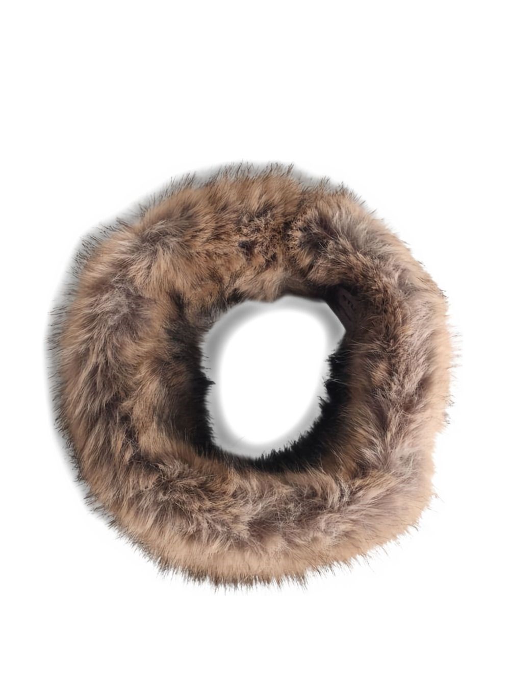 Stand Studio Zephyra Faux Fur Headband In Brown