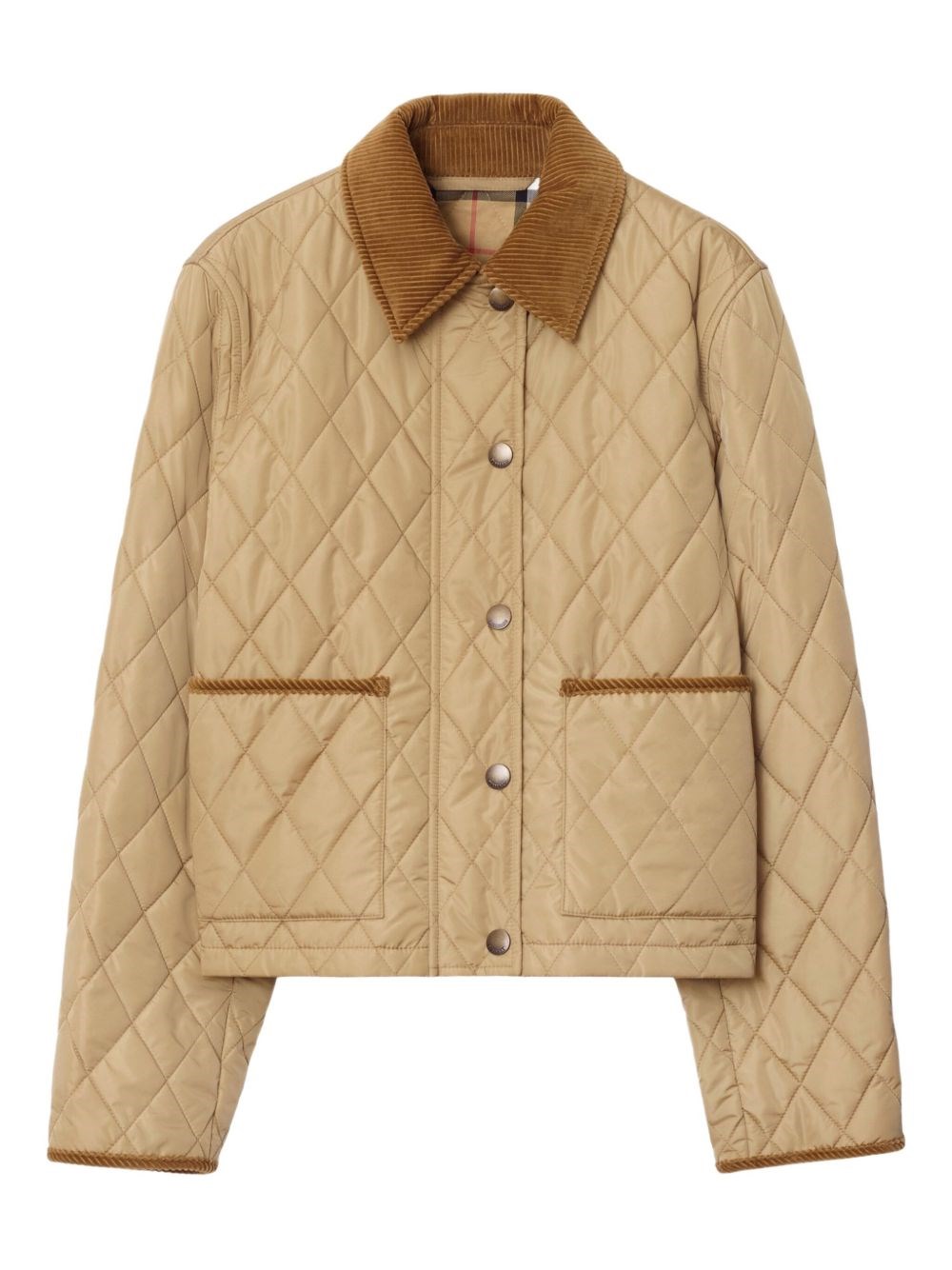 Burberry Nylon Quilted Jacket - Burberry - Modalova