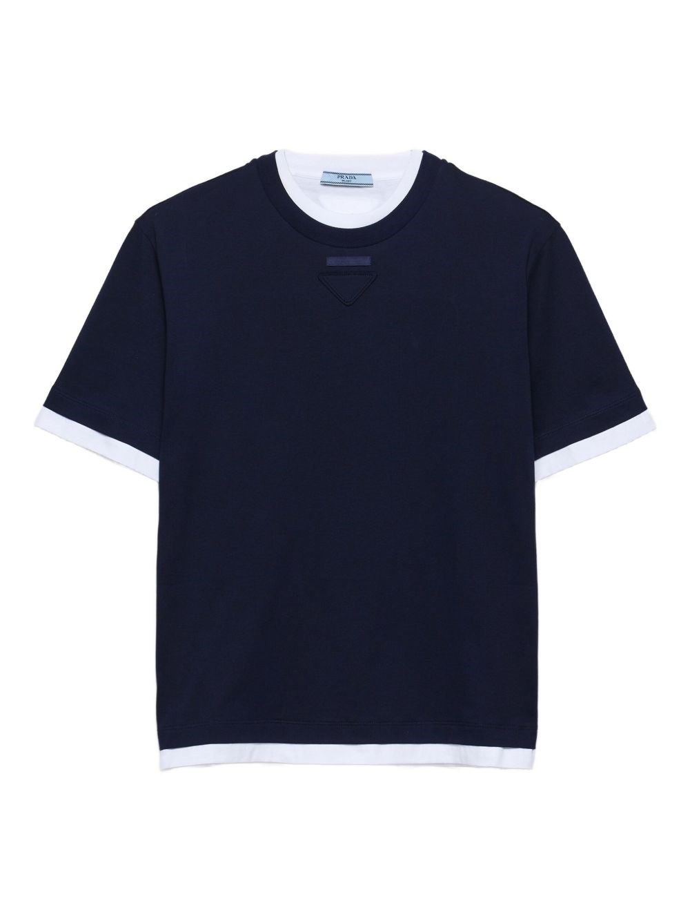 Prada Logo Cotton T-Shirt