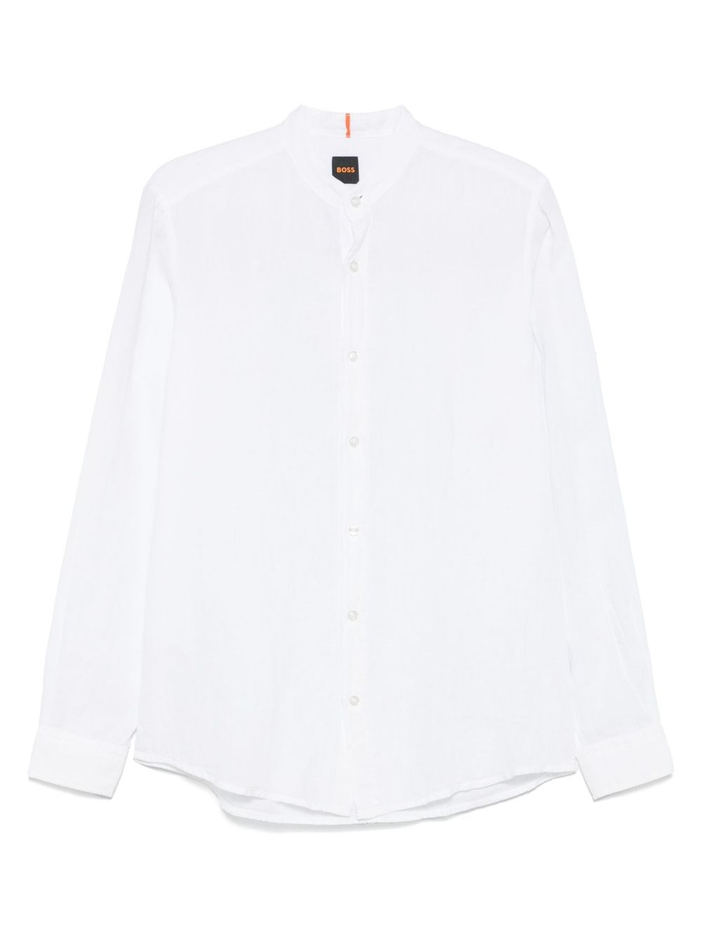 Hugo Boss White Linen Shirts