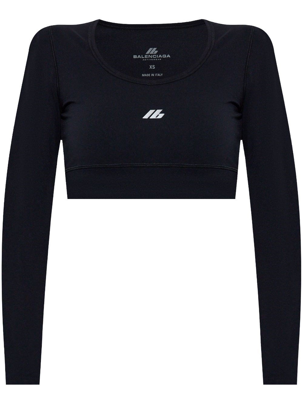 Balenciaga Logo Cropped Top - Balenciaga - Modalova
