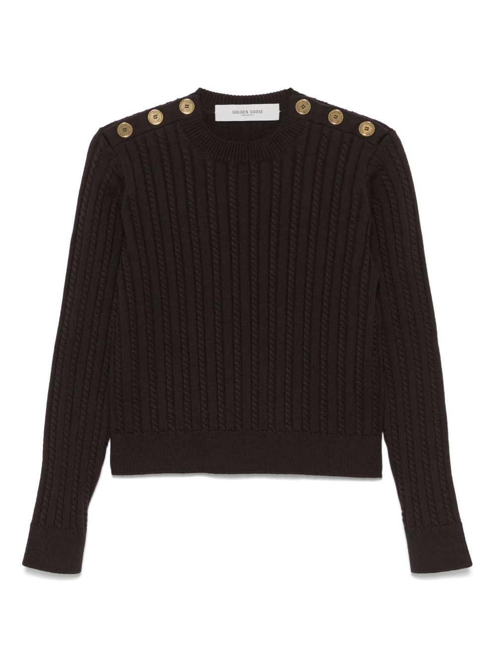 Golden Goose Wool Crewneck Sweater - Golden Goose - Modalova