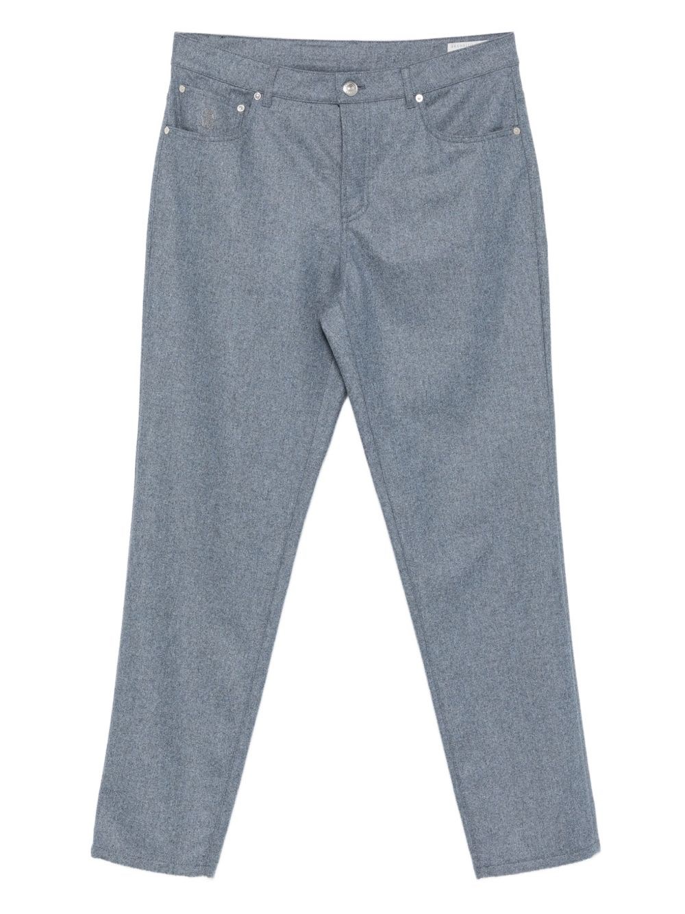 Brunello Cucinelli Wool Trousers - Brunello Cucinelli - Modalova