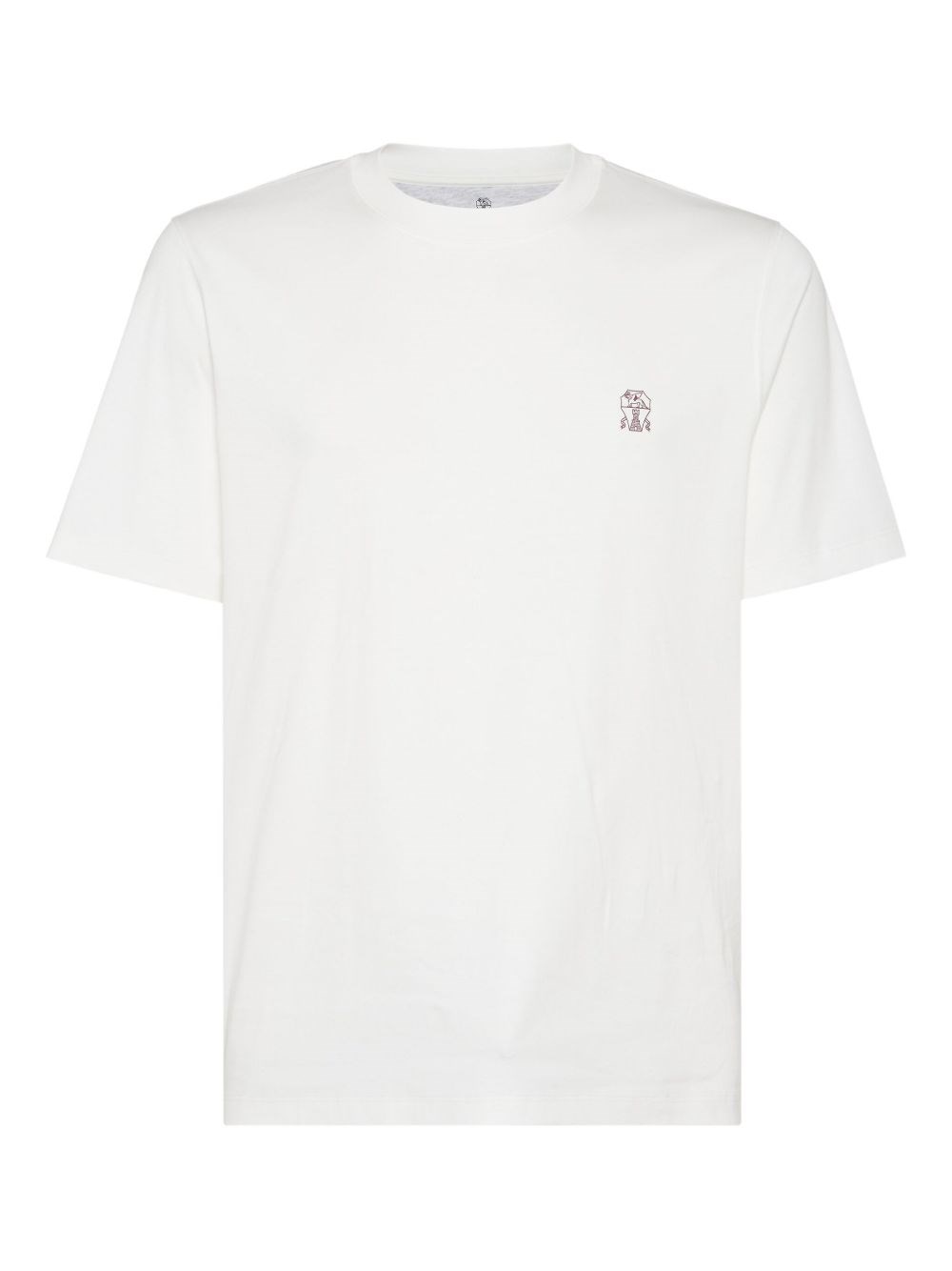 Logo Cotton T-Shirt - Brunello Cucinelli - Modalova