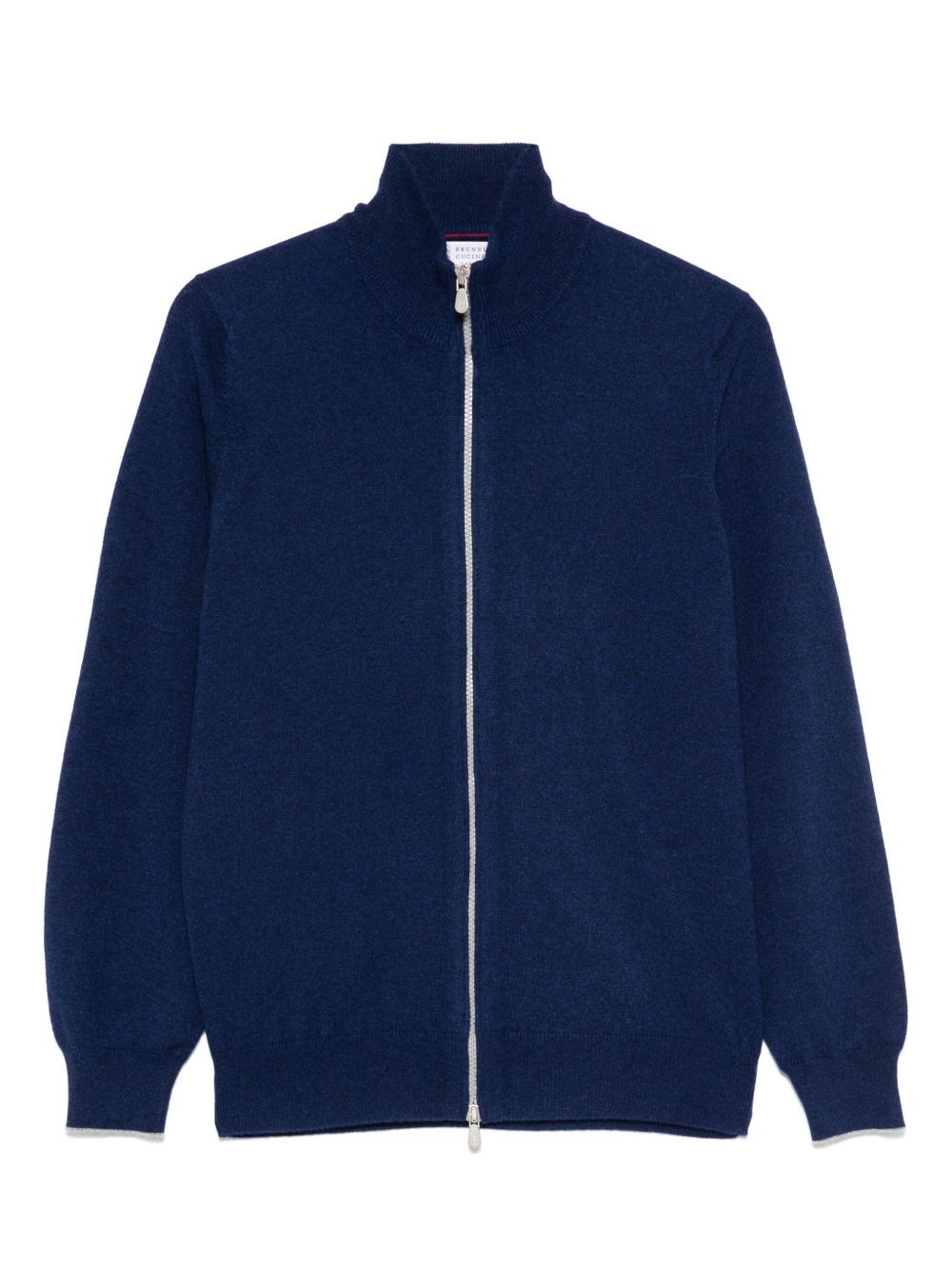 Cashmere Zipped Cardigan - Brunello Cucinelli - Modalova