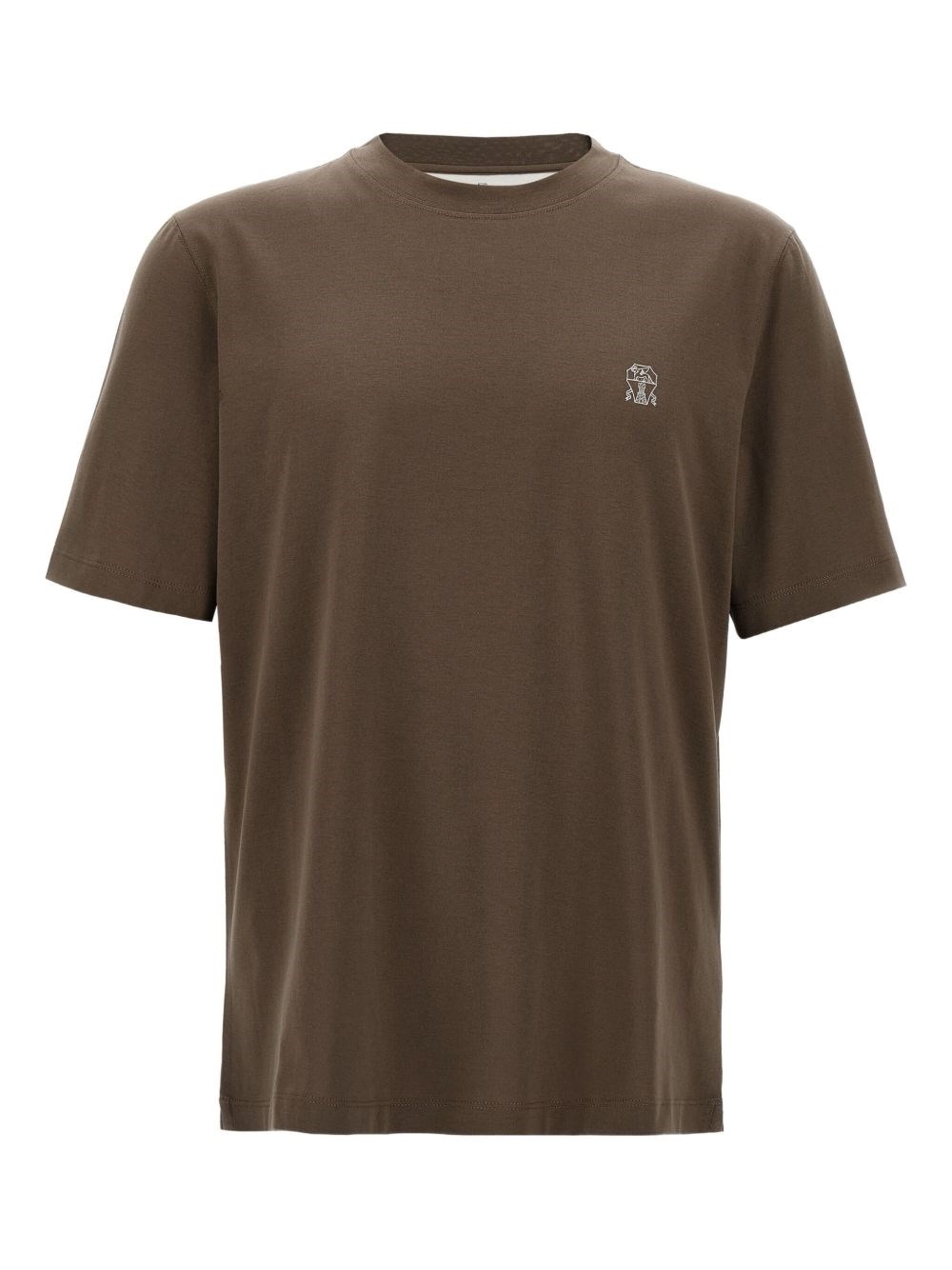 Logo Cotton T-Shirt - Brunello Cucinelli - Modalova