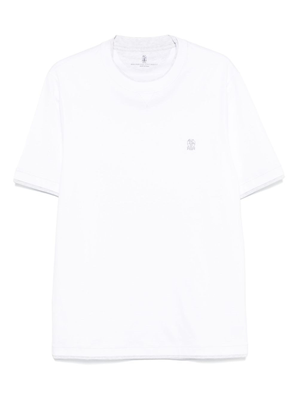 Logo Cotton T-Shirt - Brunello Cucinelli - Modalova
