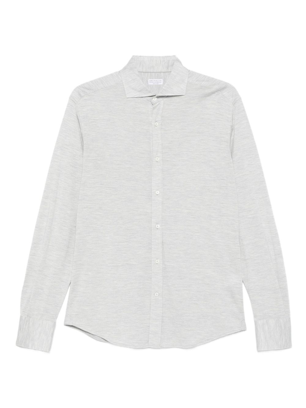 Silk And Cotton Blend Shirt - Brunello Cucinelli - Modalova
