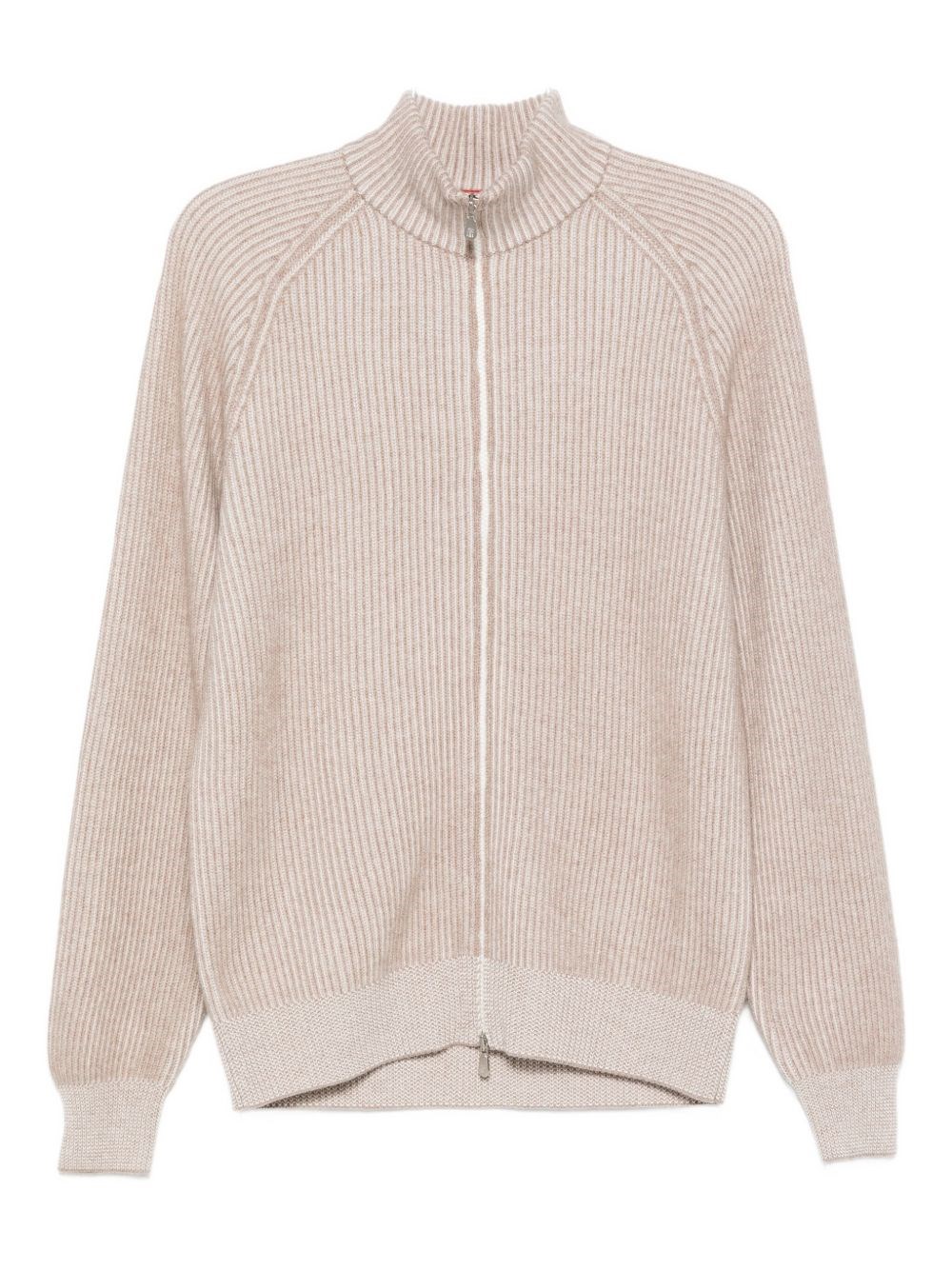 Cashmere Zipped Cardigan - Brunello Cucinelli - Modalova
