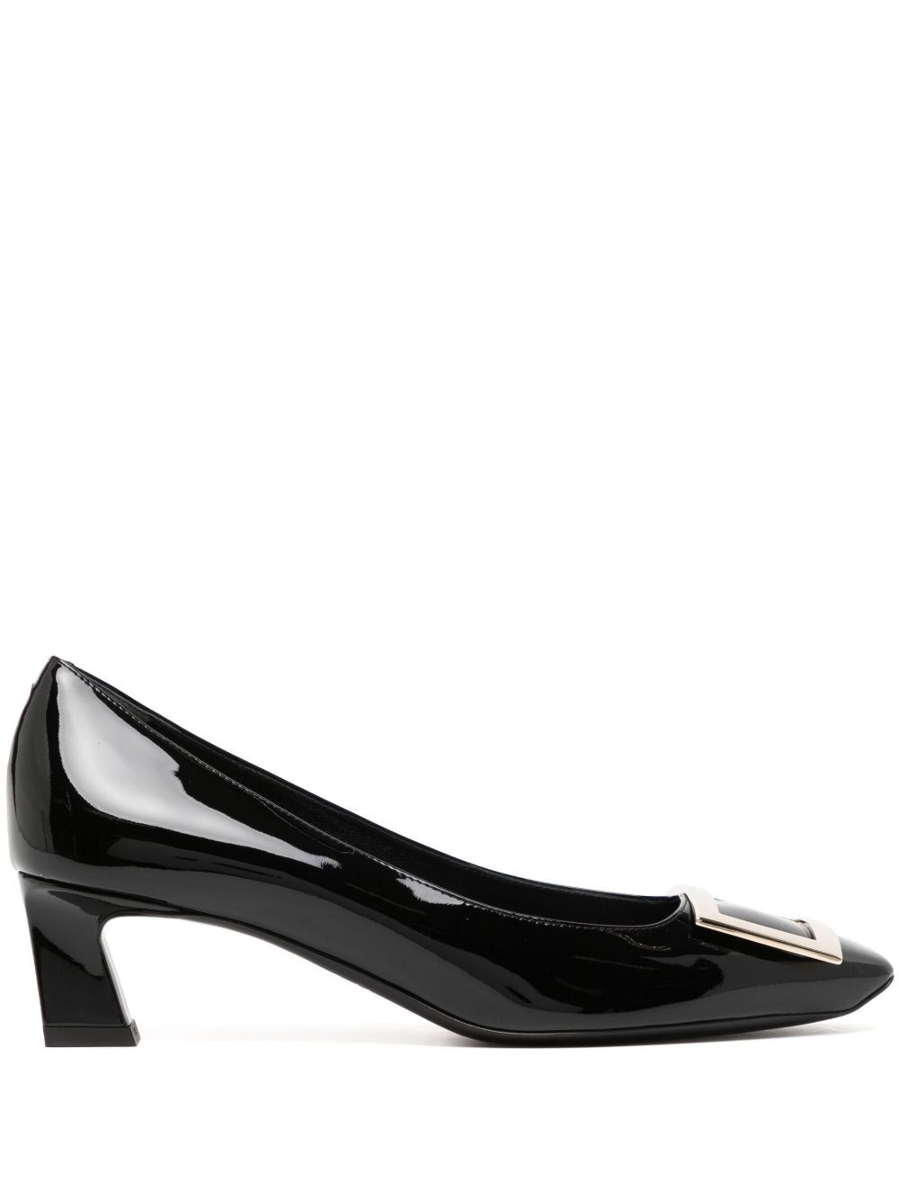 Roger Vivier Women Belle Vivier Leather Pumps In Black