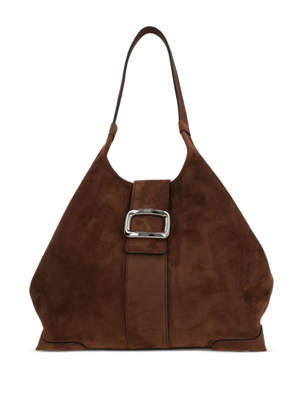 Roger Vivier Grand Vivier Medium Leather Tote Bag